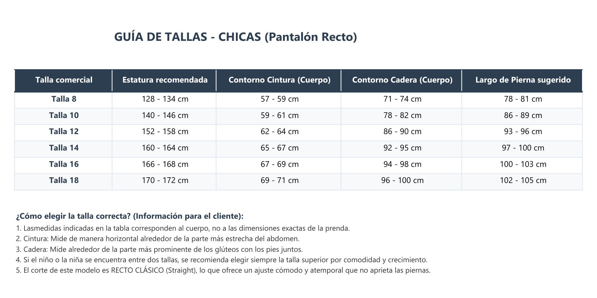 Pantalon Chica